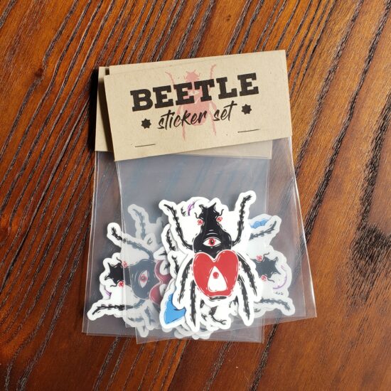 Beetle stickers